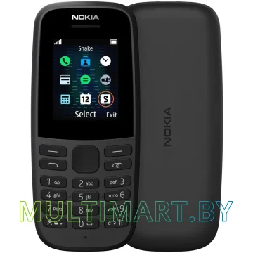 Мобильный телефон Nokia 105 (2022) TA-1428 Dual SIM (черный)
